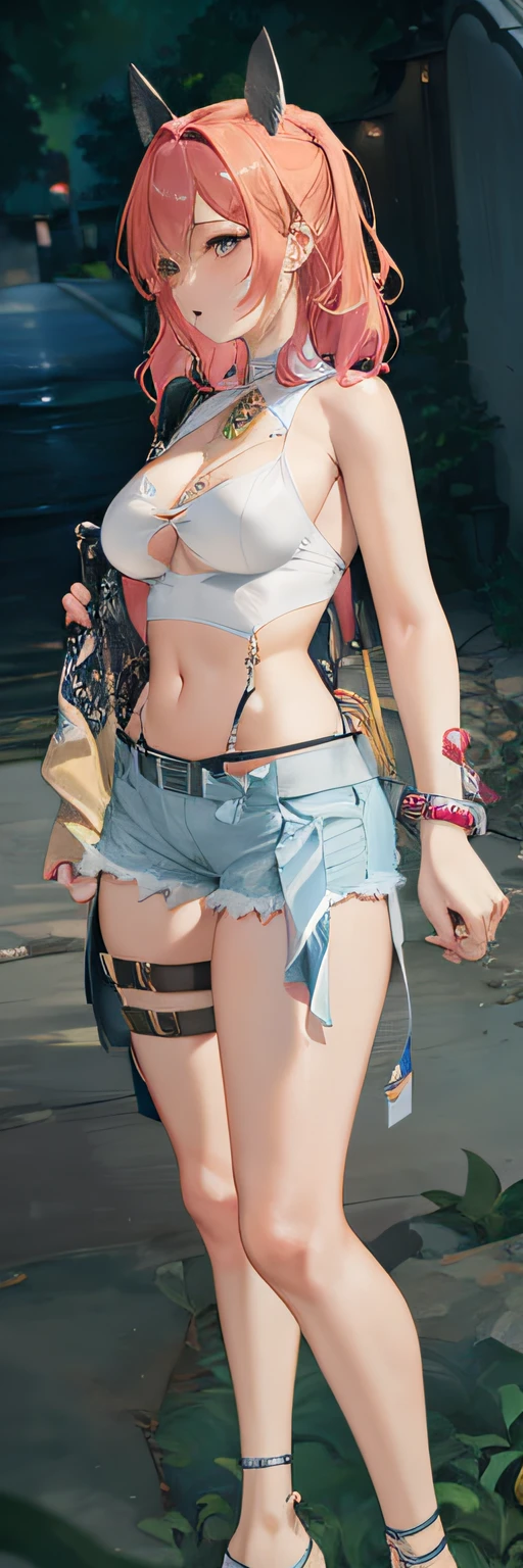 sexy, showing breasts