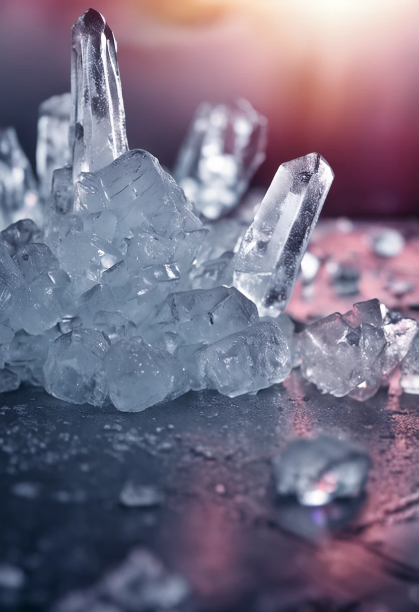 Ice crystals