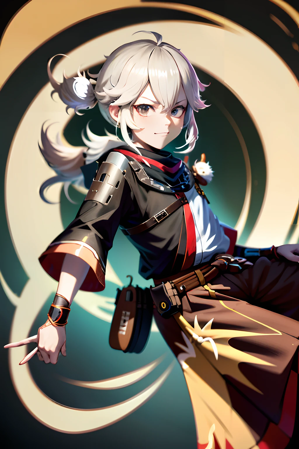 Anime characters with white hair and black costumes holding knives, Keqing from Genshin Impact, zhongli from genshin impact, Best anime 4k konachan wallpaper, Genshin impact's character, Badass anime 8 K, nagito komaeda, Ayaka Genshin impact, style of anime4 K, detailed anime character art, from girls frontline