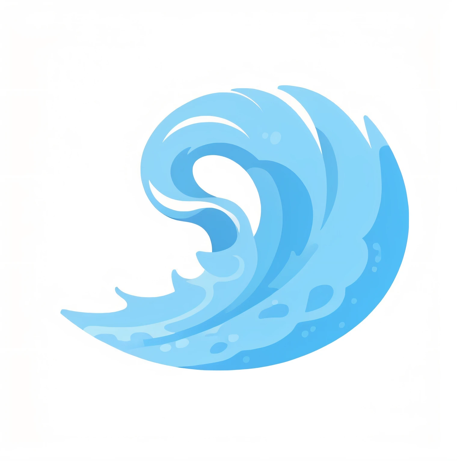 swell sea,Small icons,PNG format,succinct,summer day,freshen