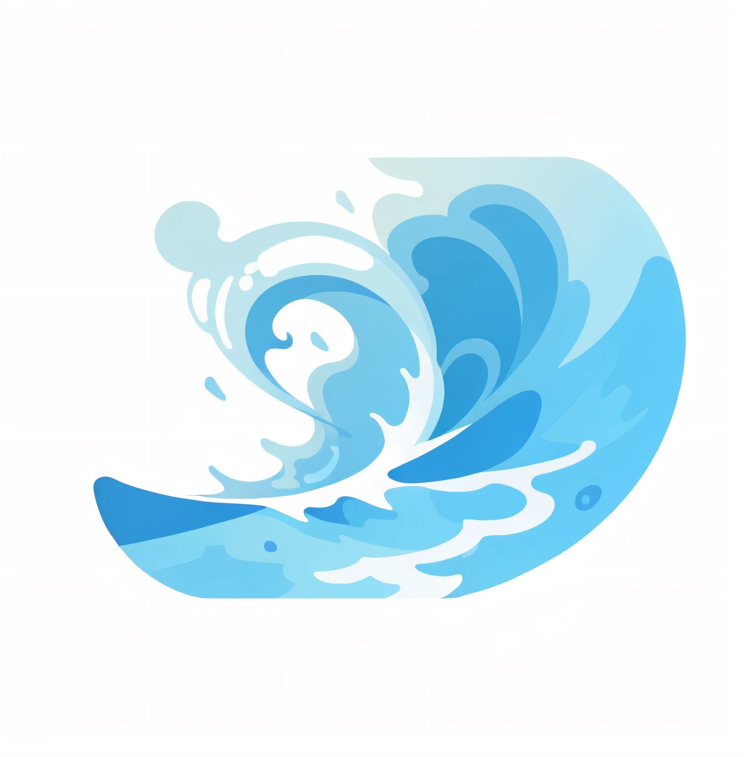 swell sea,Small icons,PNG format,succinct,summer day,freshen