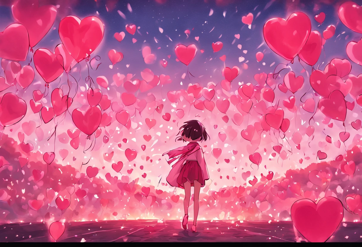 Valentine's Day romantic poster