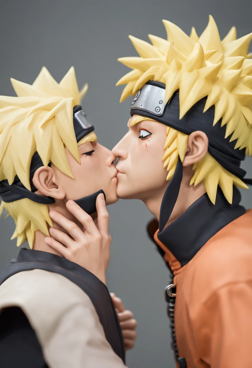 naruto kissing goku