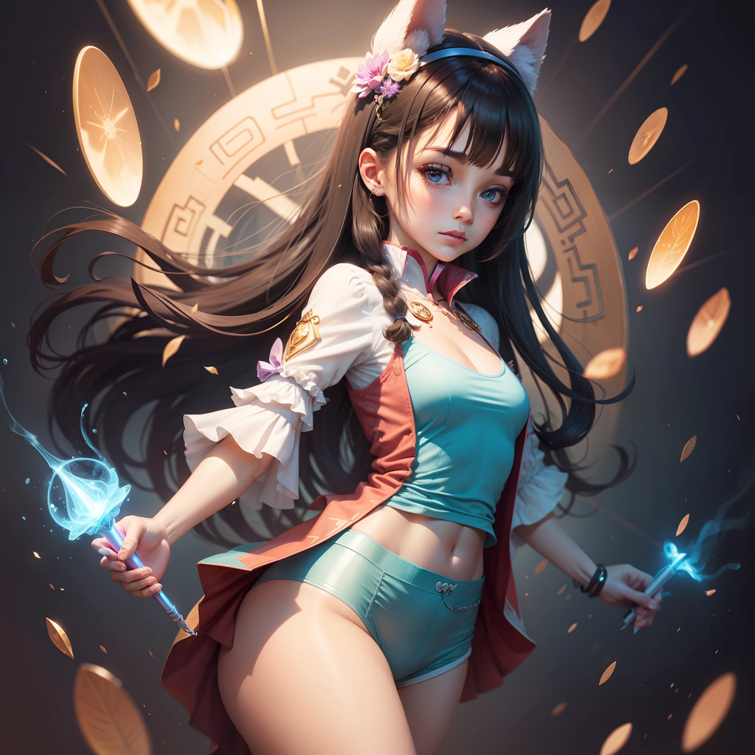A magic wand that is a little longer