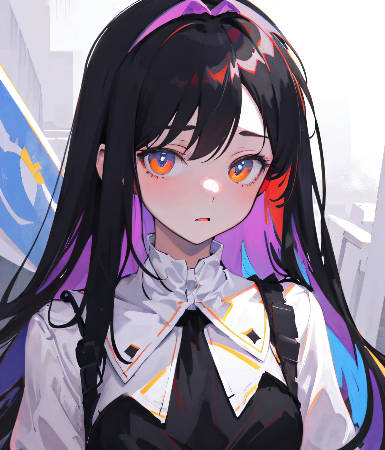 (Flat Color:0.9),(Colorful:1.1),(Masterpiece:1,2), Best Quality, Masterpiece, High Definition, Original, Very Detailed Wallpaper, Viewer's View,,,1girl,Solo,Bunny Girl,Portrait