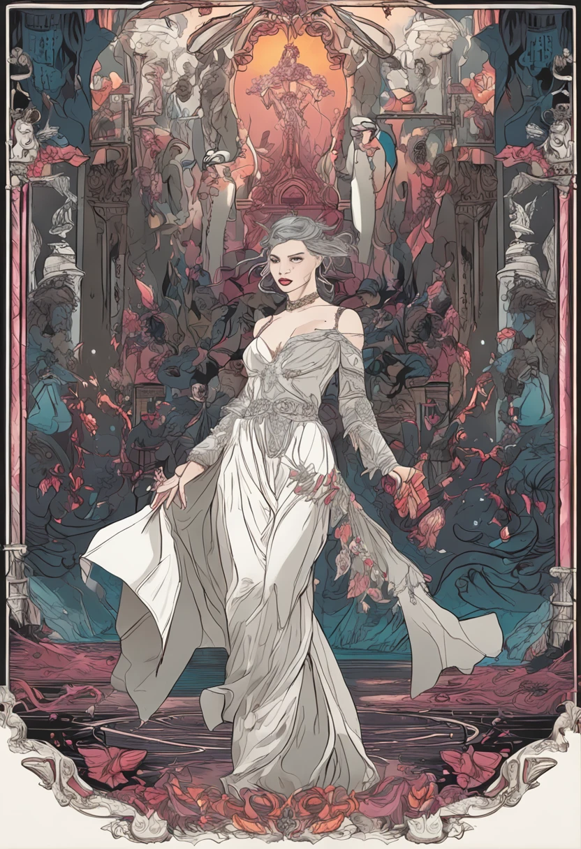 White silk royal sister temptation