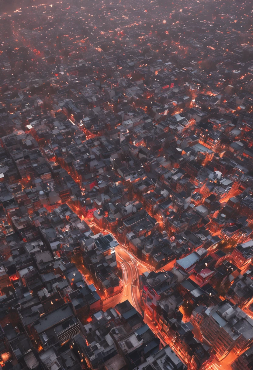 movie picture quality，Real Photographics，Hyper-realistic，scary movie lighting，Look down from the sky，（Super giant starfish monster：1.5），Extremely large，blood vess，frotting，Murderous，Raging in Tokyo, Japan，（Destroyed buildings：1.4），Collapsed walls，fire glow，The frivolous clown kimono Japanese are on the run，depth of fields，high light，Real light，Ray traching，oc rendered，Hyper-realistic，best qualtiy，8K，Works of masters，super-fine，Detailed pubic hair，Correct anatomy，sharp focus on eyes，Bokeh，Facial features are carefully depicted
