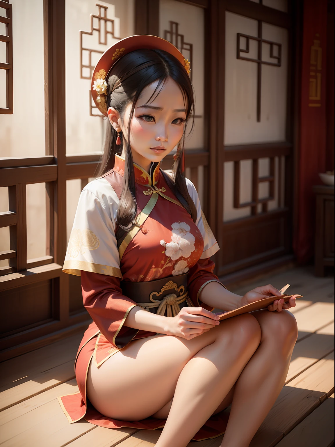 woman, China, ancient, traditional