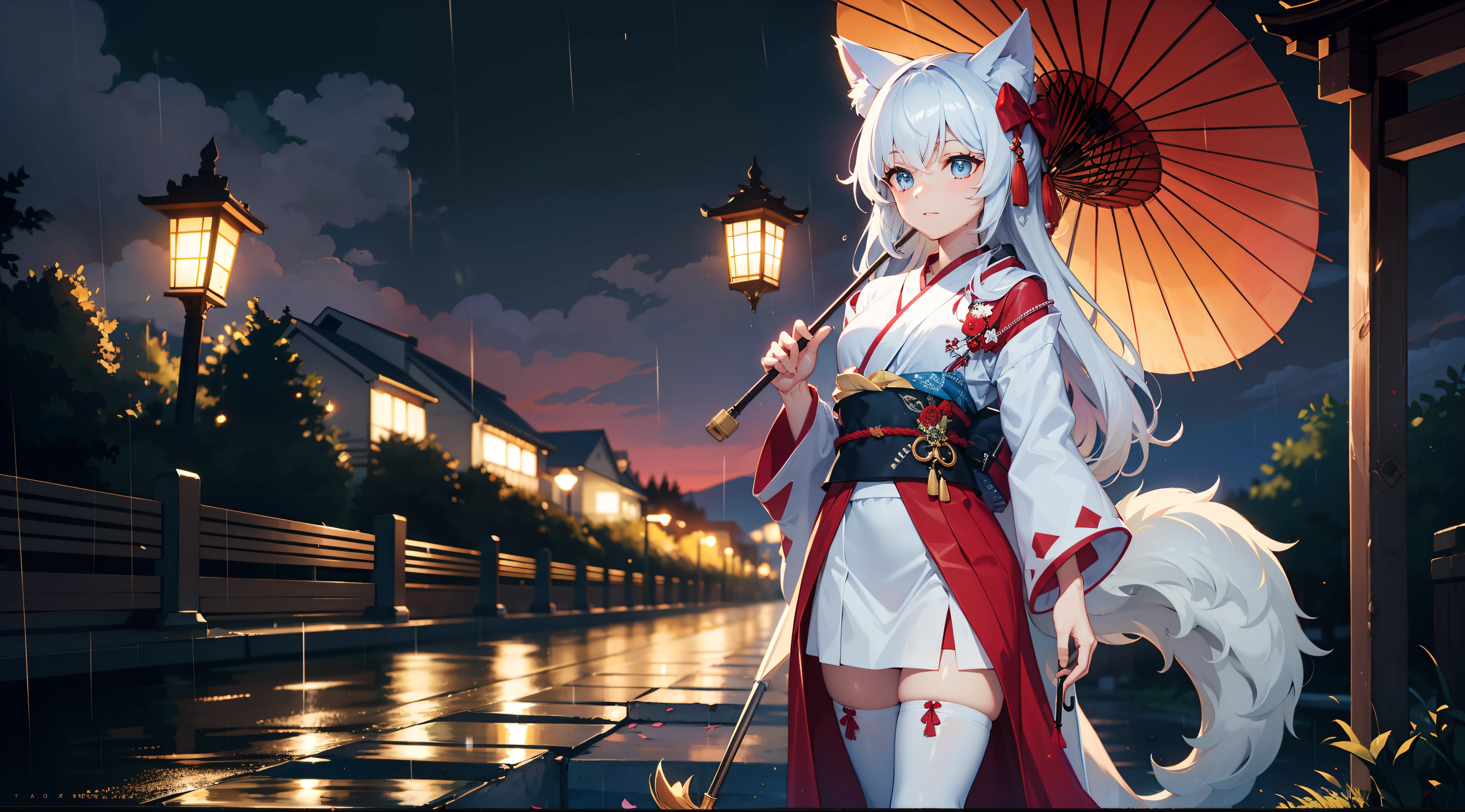 The right way to hold an umbrella