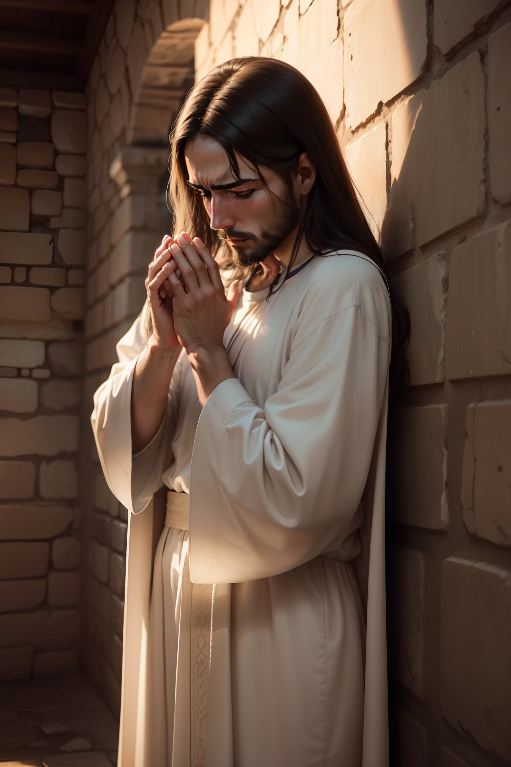 jesus praying 