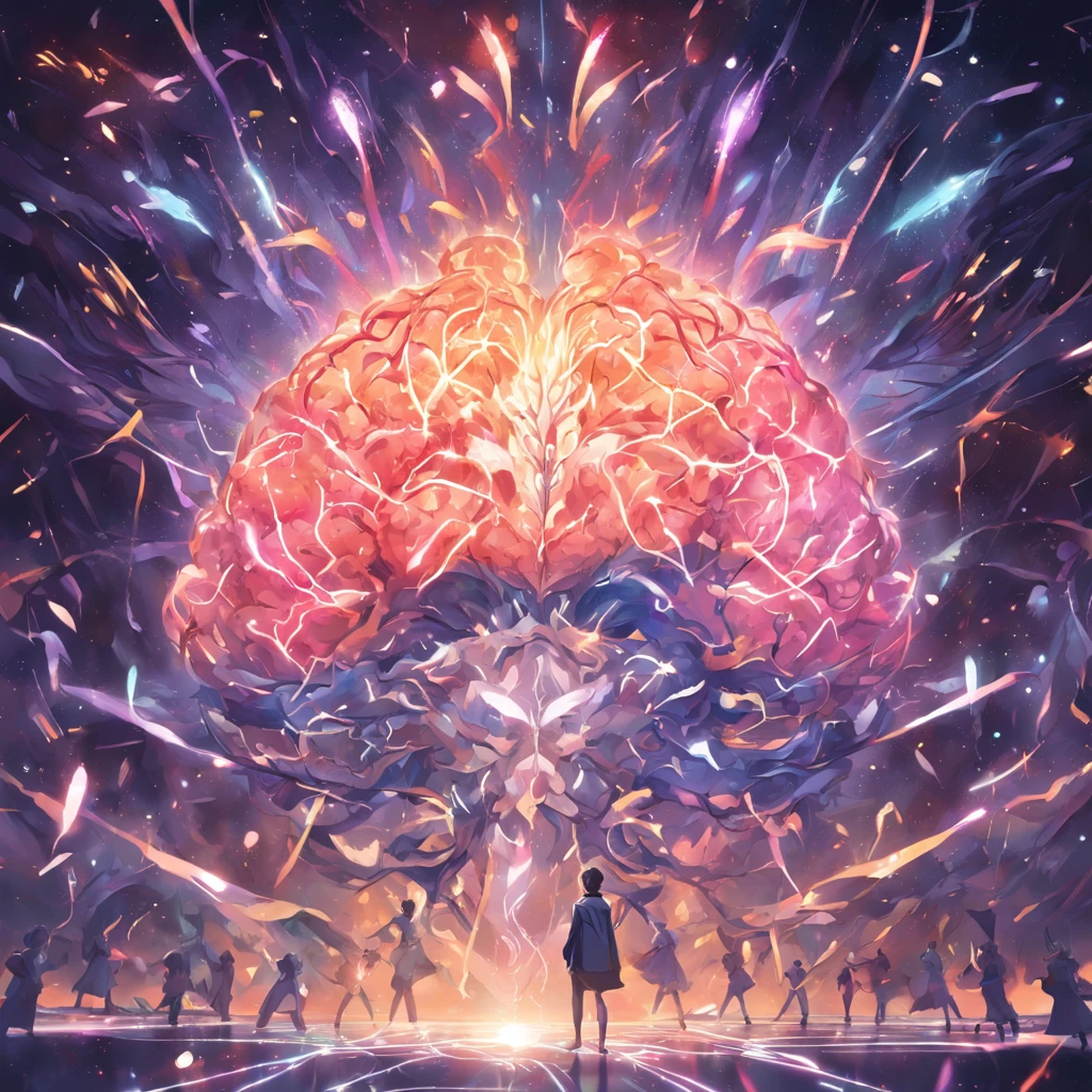 In the center of the logo, You can depict a stylized brain icon,Surrounded by a soft glow or aura, Represents the improvement of knowledge. Inside the brain, Integrate intricate and interconnected lines, Similar to neural pathways, Synaptic, and circuits. This design element emphasizes the complexity of the brain and the network of ideas and information you will be sharing。