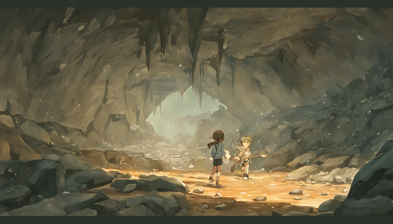 Imagine a scene full of elements that evoke the feeling of mining in the world of Minecraft. Diante de ti, A vast network of underground caves stretches, revelando uma intricada teia de passagens e galerias escuras. Apenas a fraca luz de tochas ilumina o caminho, casting dancing shadows on the stone walls.

O eco constante de picaretas ressoa pelo ar, accompanied by the metallic sound of blades being used to remove dirt and gravel. Aqui e ali, underground rivers reflect the faint glows of the precious stones that are hidden in the rock walls. The veins of ores glow in shades of intense blue and vibrant green, contrastando com o ambiente sombrio.

Em alguns pontos, estalactites pendem do teto, dripping water into muddy puddles that are constantly re-excavated by the movements of miners. Groups of exploitative comrades unite, trabalhando juntos para extrair recursos valiosos. Suas ferramentas batem contra as pedras com ritmo constante, Creating an underground symphony of hard work.

Um cheiro terroso permeia o ar, mingling with the sweat of the miners as they strive to reap the rewards of the land. Caixas de madeira se acumulam, full of ores, pedras preciosas e pedregulhos, witnessing the success of their explorations. In the midst of this darkness, brilham os olhos determinados dos mineiros, inspired by the hope of finding a rich vein of diamonds or emeralds.

The atmosphere carries the sense of urgency and anticipation, enquanto todos sabem que, a qualquer momento, a picareta pode revelar uma recompensa valiosa ou abrir caminho para perigos inesperados. This air of mining is fraught with a sense of challenge, reward and adventurous exploration in the underground of Minecraft.