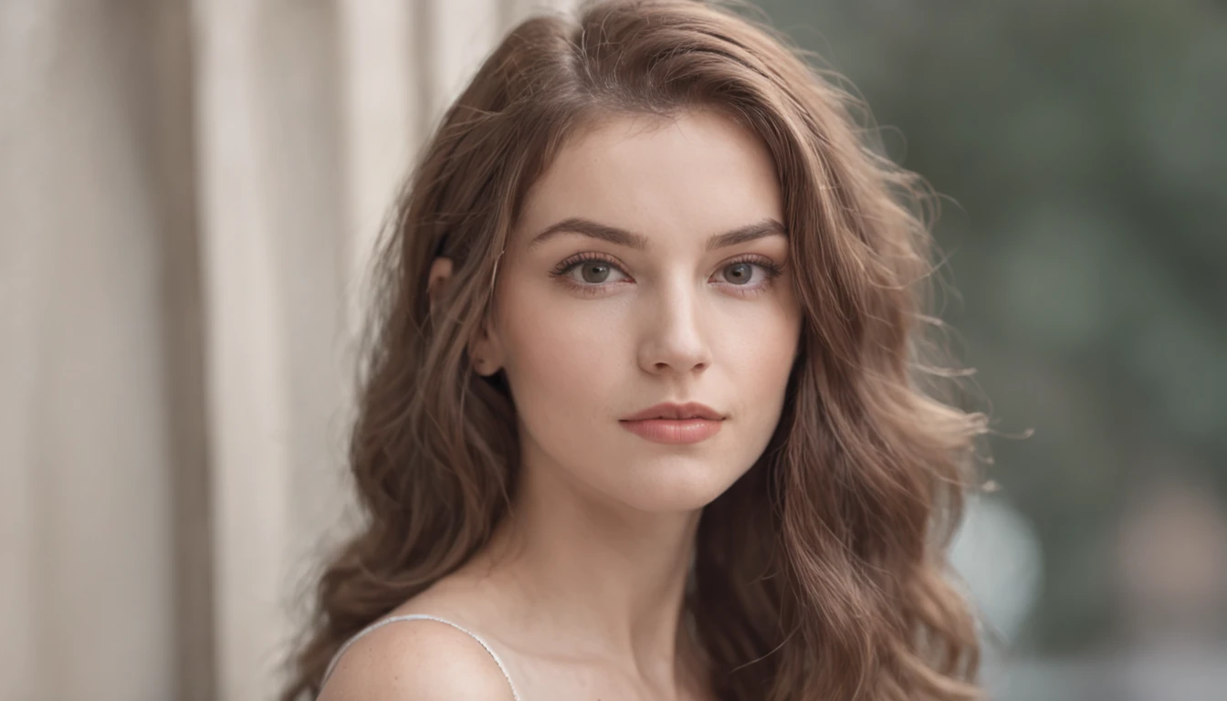 woman with lush, thick hair