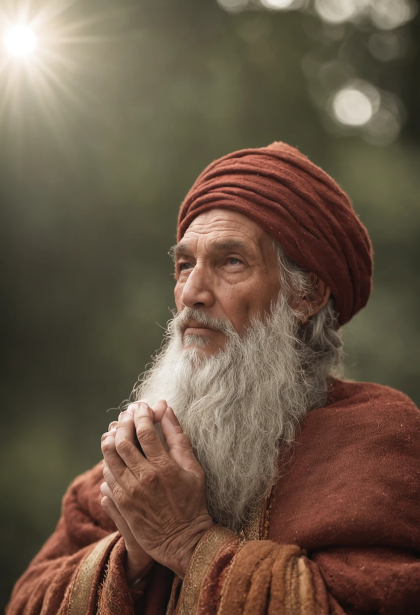 A Wise Man watching, The beginning of the creation of the beautiful, Maravilhoso E Vasto Universo Com Muitas Galaxias.