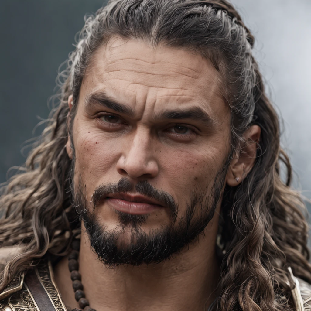 (Jason Momoa as Medieval king, 8k, masterpiece, photorealistic)