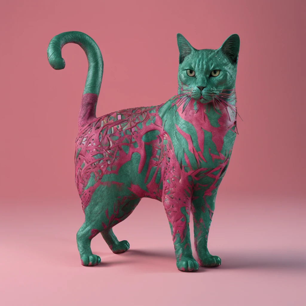 Perfect centralization, gato bonito, wearing a jacket,Gato curto americano,olhos verdes,Rosa flor, Usando fones de ouvido, alegria, Standing position, beleza abstrata, Centrado, looking at the camera, Facing the camera, nearing perfection, Dynamic, altamente detalhado, liso, foco nítido, 8k, high-definition resolution, illustration, arte de Carne Griffiths e Wadim Kashin, fundo branco