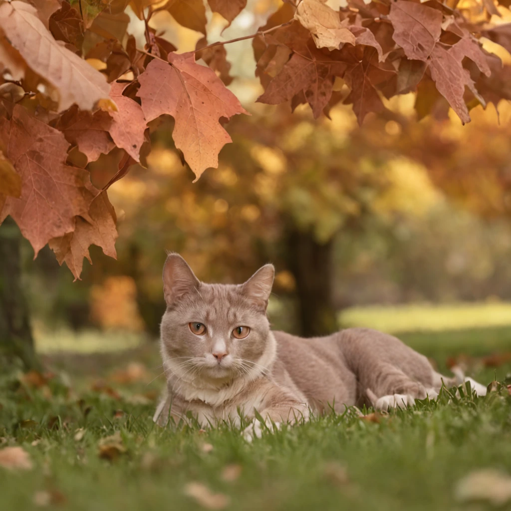 best quality, masterpiece, extremely delicate and beautiful, extremely detailed ,CG ,unity ,8k wallpaper, Amazing, finely detail, official art, incredibly absurdres, ultra-detailed, highres,
sheltievivi, dog, no humans,
red eyes,
park, grass, plants,autumn leaves, fantady background,