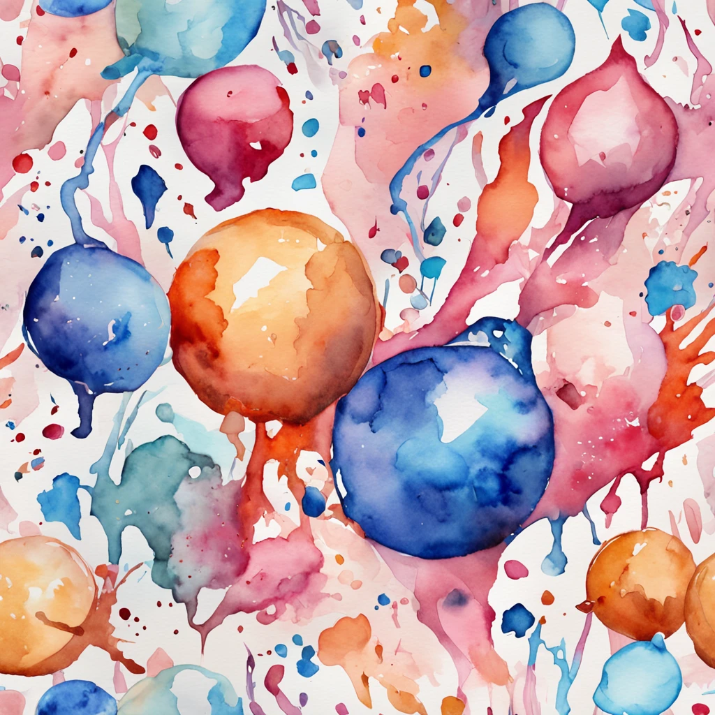 Unreal Engine 5, Cinematic, splash, blue and pink,abstract