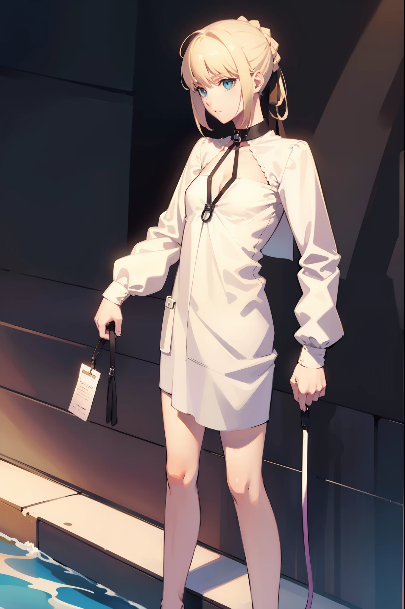 colar,leash,naked.blonde,