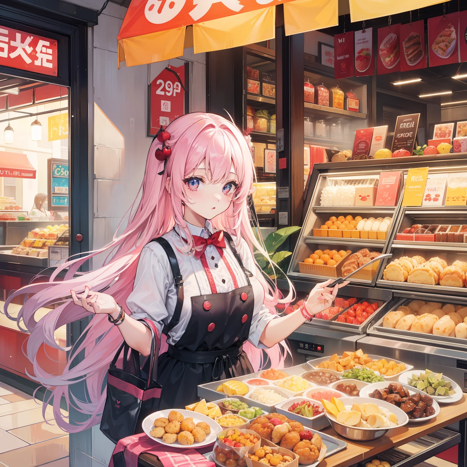 All-you-can-eat shops, lots of treats, girls staring at you with sparkling eyes, drooling from the corner of your mouth.