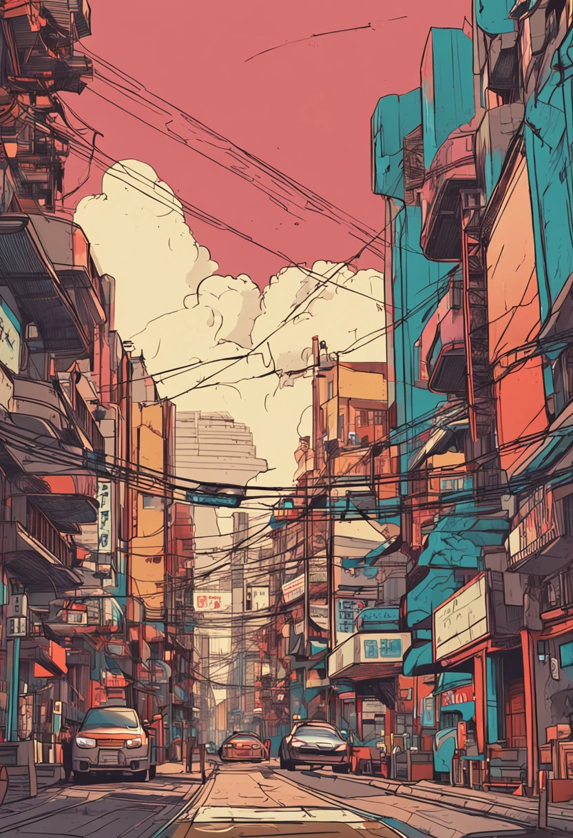 城市,the street,One guy,restaurant,elevation