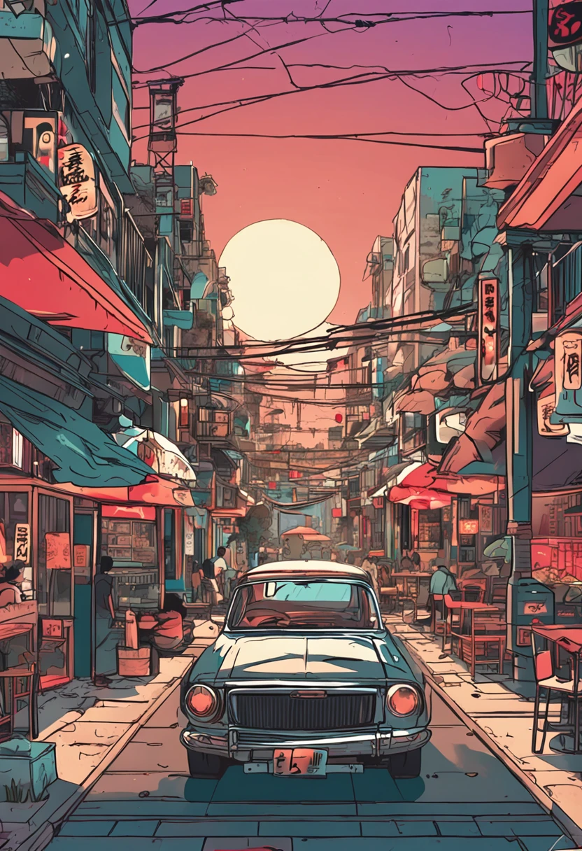 城市,the street,One guy,restaurant,elevation