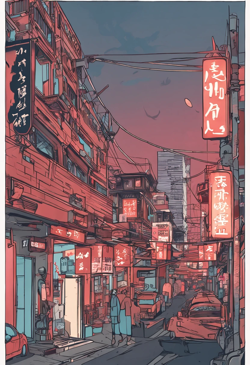城市,the street,One guy,restaurant,elevation