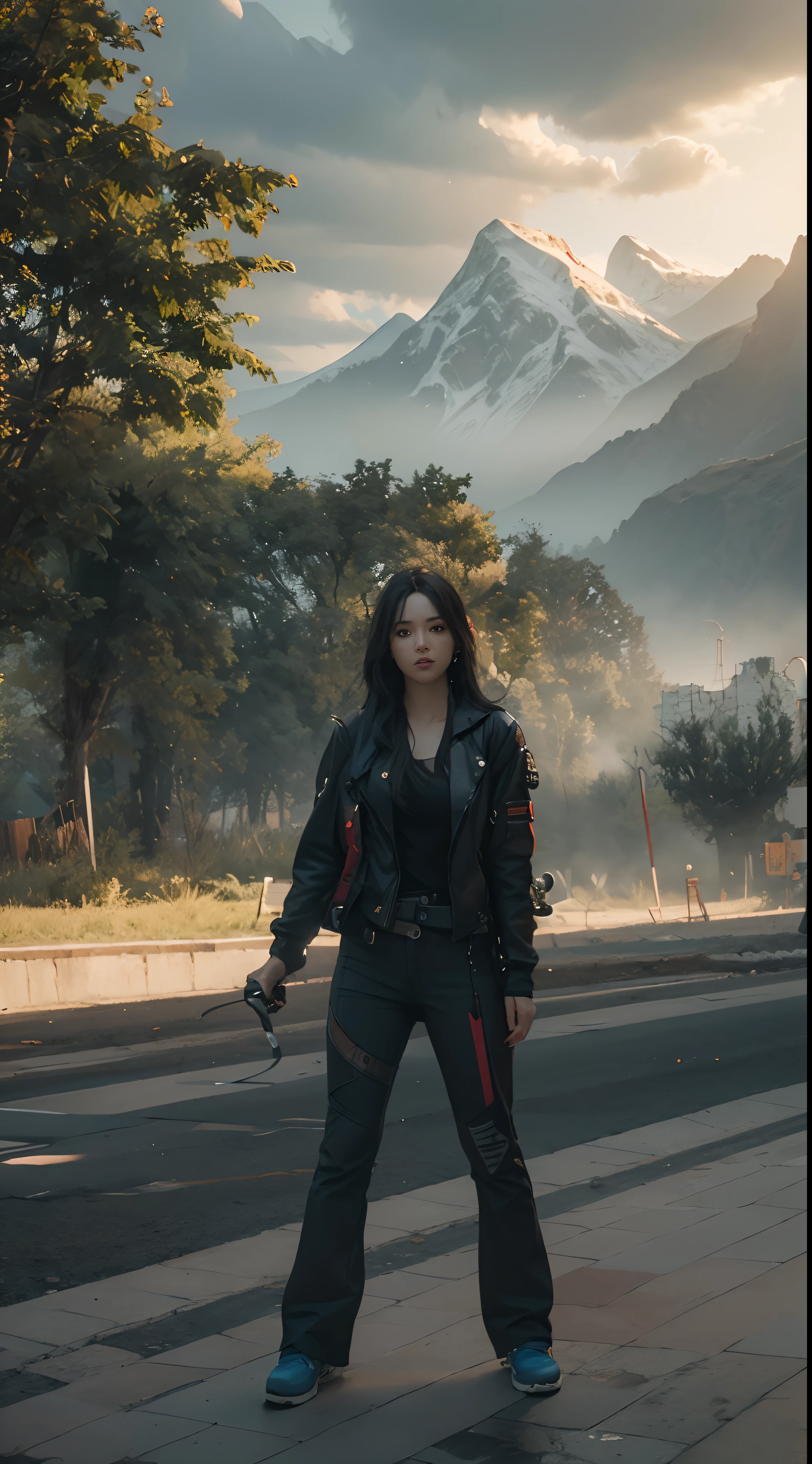 ((Best quality)), ((masterpiece)), (detailed:1.4), 3D, an image of a beautiful cyberpunk female,HDR (High Dynamic Range),Ray Tracing,NVIDIA RTX,Super-Resolution,Unreal 5,Subsurface scattering,PBR Texturing,Post-processing,Anisotropic Filtering,Depth-of-field,Maximum clarity and sharpness,Multi-layered textures,Albedo and Specular maps,Surface shading,Accurate simulation of light-material interaction,Perfect proportions,Octane Render,Two-tone lighting,Wide aperture,Low ISO,White balance,Rule of thirds,8K RAW,