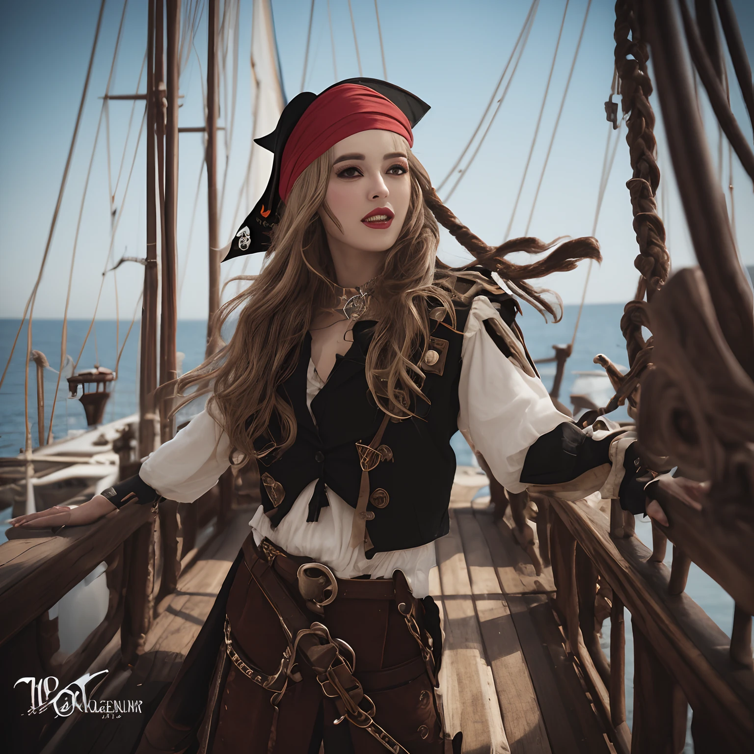 (knitted toy voodoo doll:1.5), (Voodoo on the deck of the Titanic:1.7), (Clothing: elegant outfit of the early 1900s:1.0), (Accessories: life preserver, necklace with blue stone:1.1), (background: majestic ship with floating life preservers, ocean waves and a sense of romance:1.2), best quality, masterpiece, detailed soft oil painting, detailed background, dramatic cinematic lighting, soft edge lighting, professional, dramatic lighting, hard edge lighting, ultra quality, 4k,masterpiece, best quality, 8k, ultra highres, highres, extremely detailed