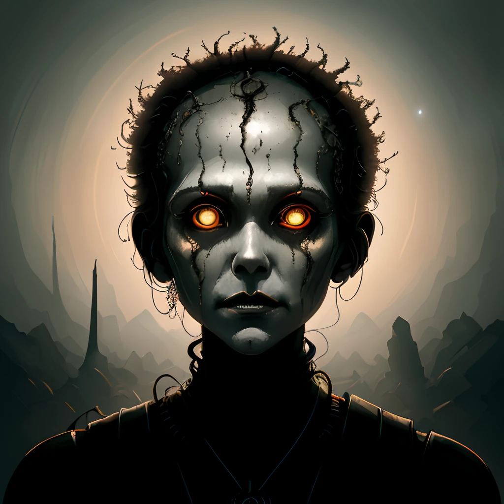 Positive Prompts:
Prompt: Create an intriguing image of an alien with radiant red eyes.
Instructions:

Generate an image featuring an otherworldly being with a humanoid physique.
The skin should possess a delicate, pearlescent quality with subtle variations in hue.
Craft the eyes in a mesmerizing shade of red, emitting a gentle, luminous glow. The eyes should be slightly larger than those of humans, lending an air of enchantment.
Convey a facial expression that captures the essence of curiosity and friendliness, radiating warmth and approachability.
Set the scene within a cosmic garden or lush, alien landscape, with vibrant and surreal flora enhancing the atmosphere.
Use lighting to highlight the alien's positive and inviting nature, casting a soft, harmonious illumination that evokes wonder and awe.
Infuse the environment with soft pastel hues, enhancing the sense of serenity and joy.
Negative Prompts:
Prompt: Depict an eerie image of an alien with unsettling red eyes.
Instructions:

Generate an image portraying an enigmatic entity with humanoid characteristics that provoke a sense of unease.
The skin should be pallid and have an unsettling, almost sickly appearance, contributing to an aura of discomfort.
Craft the eyes in a jarring shade of red, emitting an unsettling, faintly pulsating glow. The eyes should be slightly larger than human eyes, further accentuating the eerie effect.
Convey a facial expression that exudes an unsettling blend of curiosity and malice, hinting at cryptic intentions.
Place the alien within the dimly lit, decaying corridors of a derelict spacecraft, with flickering lights and shadows that evoke an atmosphere of dread.
Utilize stark contrasts and deep shadows to intensify the feeling of foreboding and tension within the image.
Enhance the overall mood by using muted and desaturated colors, creating a sense of discomfort and mystery.