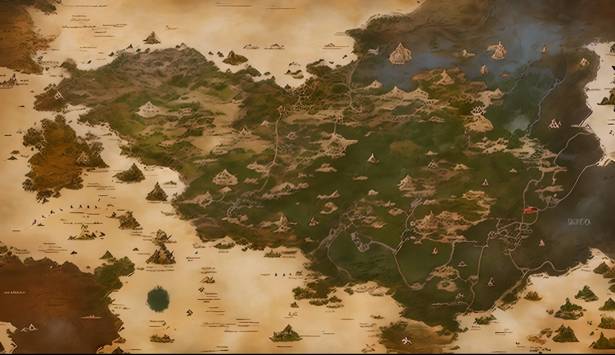 There are many places in the fantasy world of the Alafard map, Detailed fantasy map, ancient fantasy regional map, Fantasy world map, highly detailed map, game map matte painting, steam workshop maps, Fantasy cartography, Fantasy map, Game map, D&D style fantasy map design, Extremely detailed D&D Map, Map of Patryne, Detailed map