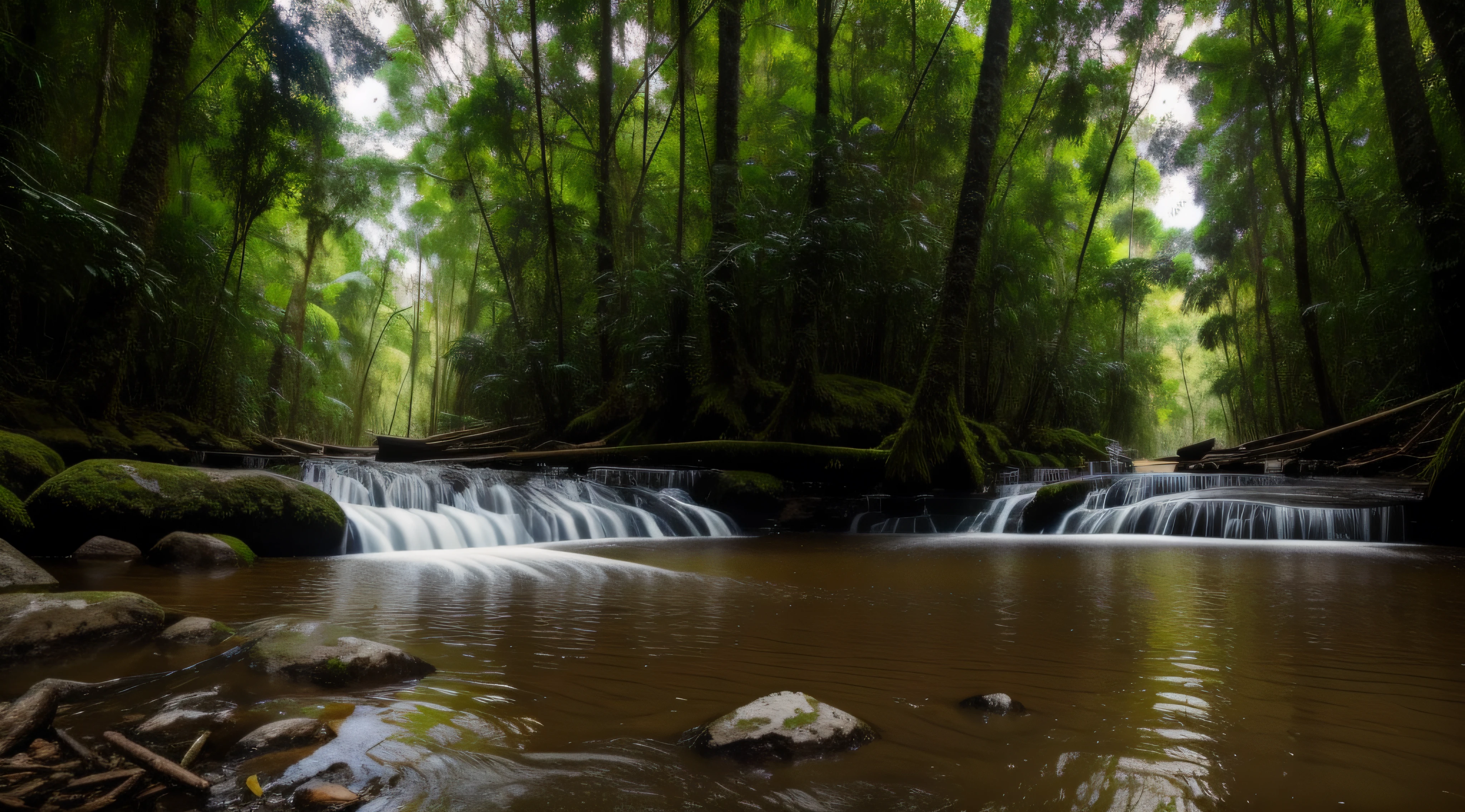 Eau,rios,ln the forest