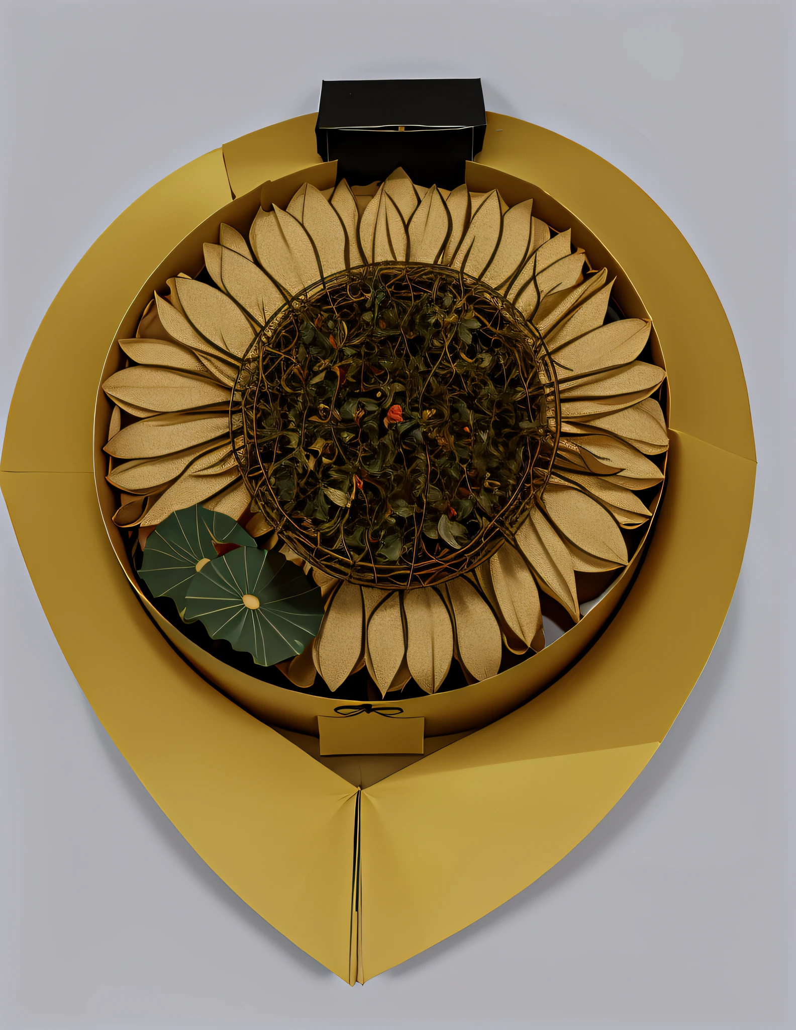 There is a box of lotus tea with Chinese inscription, Middle metaverse, Wang Chen, Lotus, , Package cover, lotus flower, lotus petals,Presents a high-quality color scheme