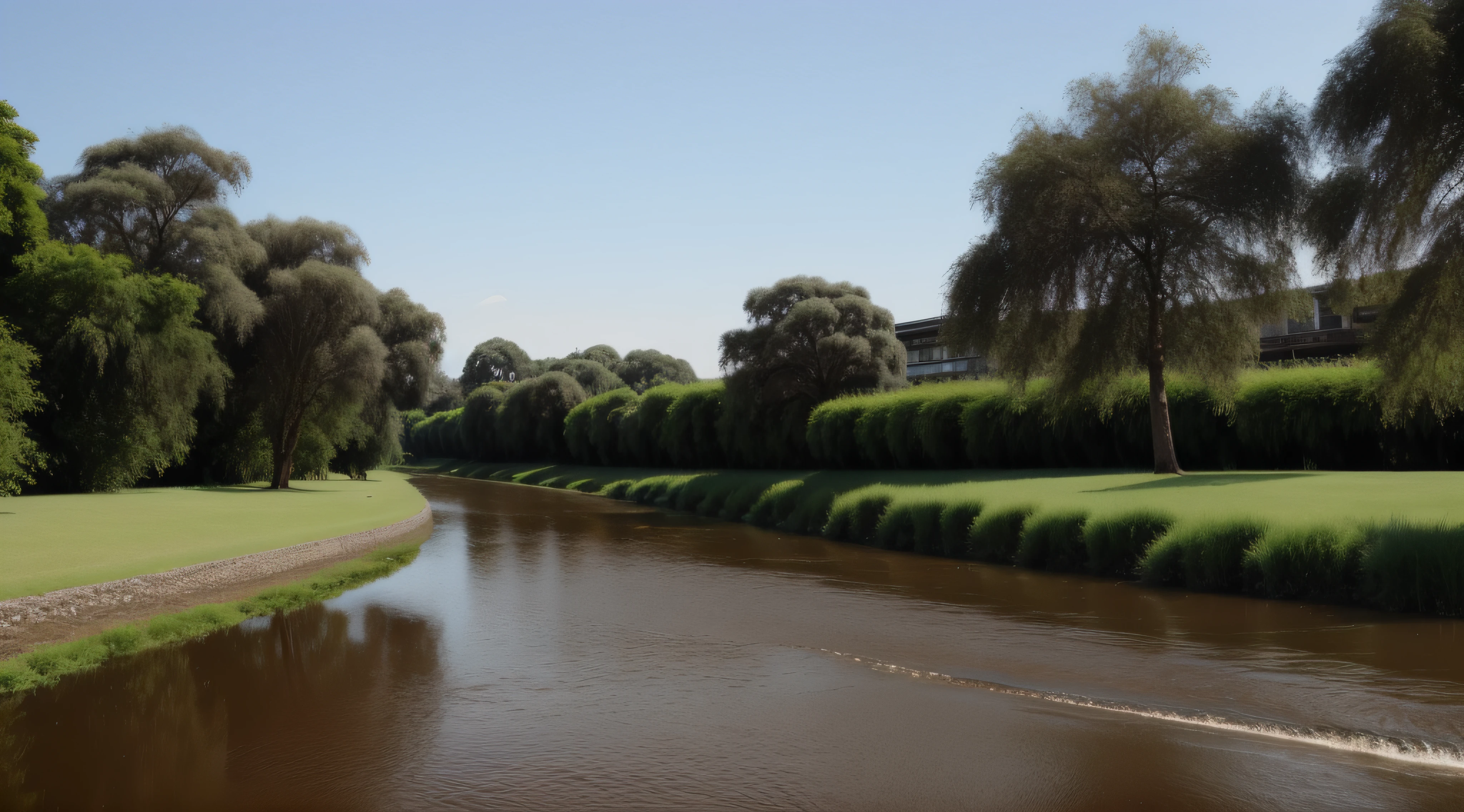 Rochas，Beside the riverbank