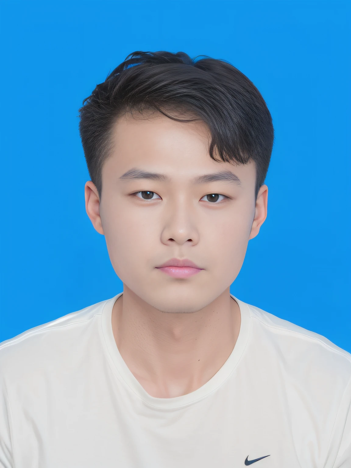 arafed man with a white shirt and a blue background, hoang long ly, phong yintion j - jiang geping, nivanh chanthara, xiang duan, yanjun cheng, 2 , thawan duchanee, 2 8 years olduifeng huang