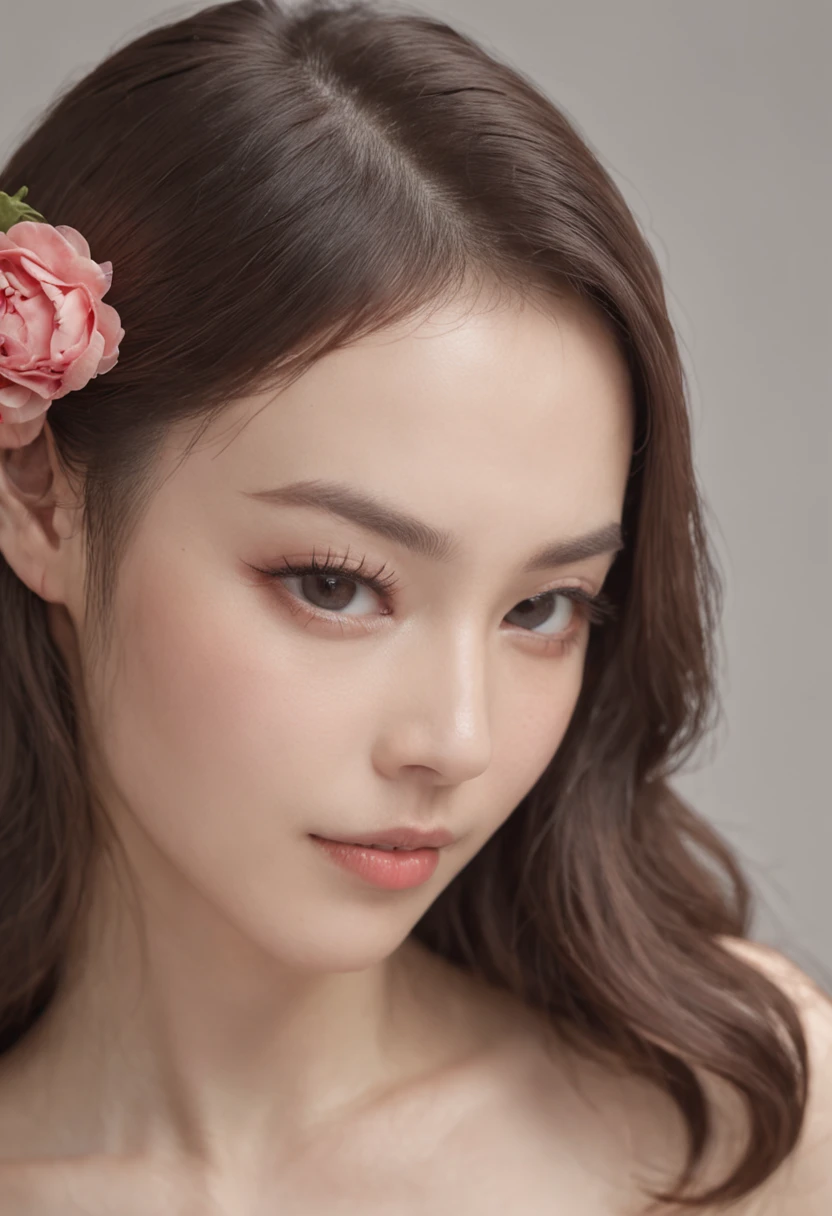 Beautuful Women,比基尼,Shyness,Enchanting,Anterior convex and posterior,Refined face
