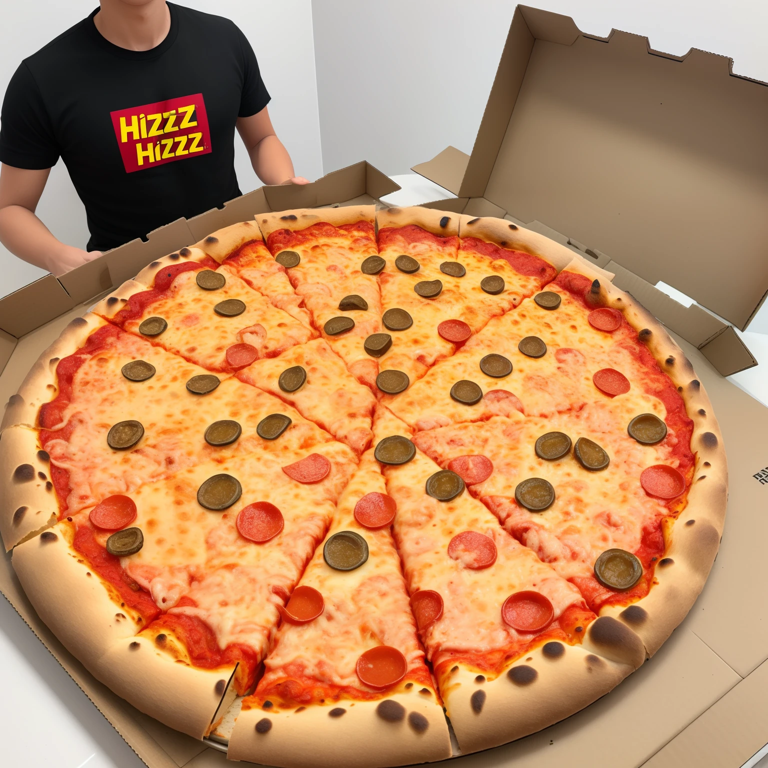 Pizza hut warrior