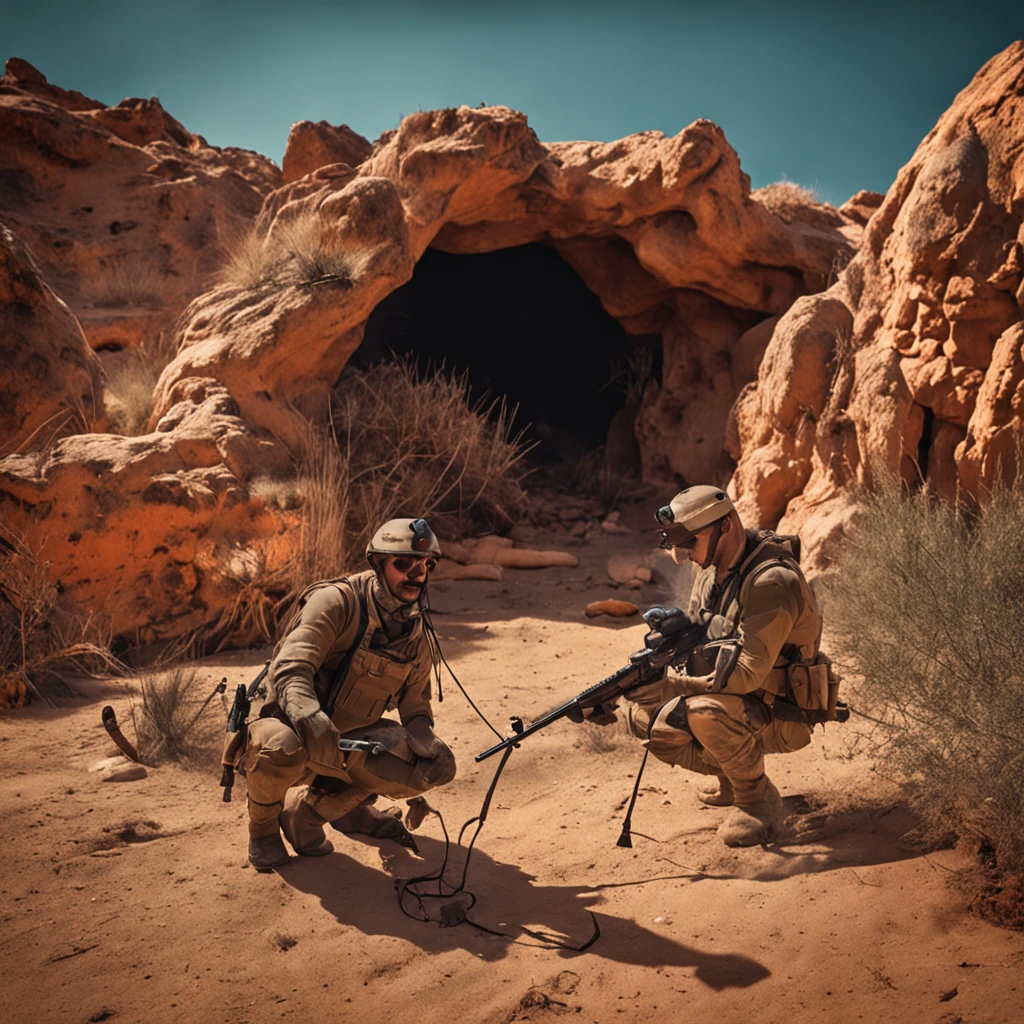 hotty rangers shooting cave rats