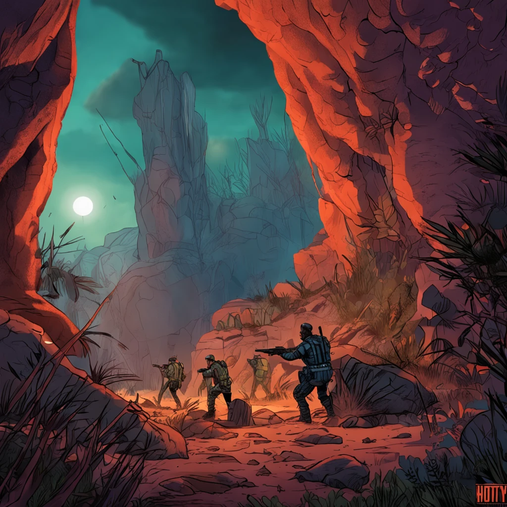 hotty rangers shooting cave rats