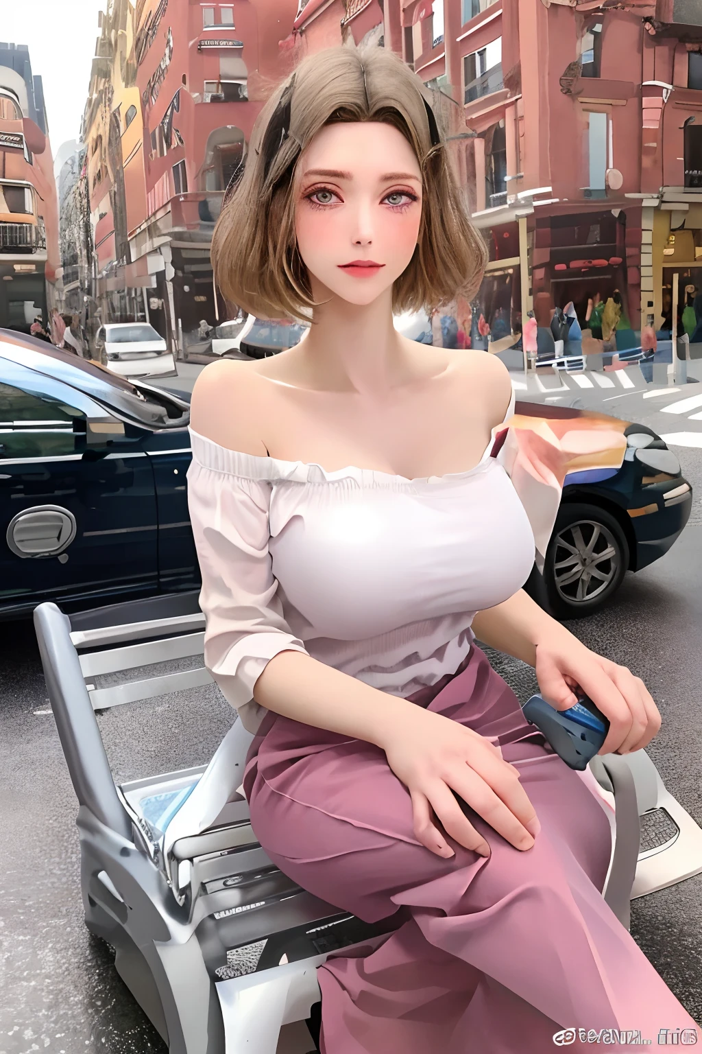 Masterpiece, absurderes, Hinata\(Boruto\), 1girll, Solo,Mature female, Off-the-shoulder oversized shirt, view the viewer, (Falling petals), Perfectcomposition, Detailed lips, big breast, Beautiful face, body propotion, Blush, (Pink lips), Long hair, Purple eyes, Soft gaze, Super realistic, Detailed, photoshoot, Realistick faces and bodies, NSFW)Breasts,
Masterpiece,Best quality,Best Illustration,ultra - detailed,1 girl,Solo,,Glamorous,Blushing,
gigantic cleavage breasts,Large,((multiple_Breasts))),(Re-emulsification)