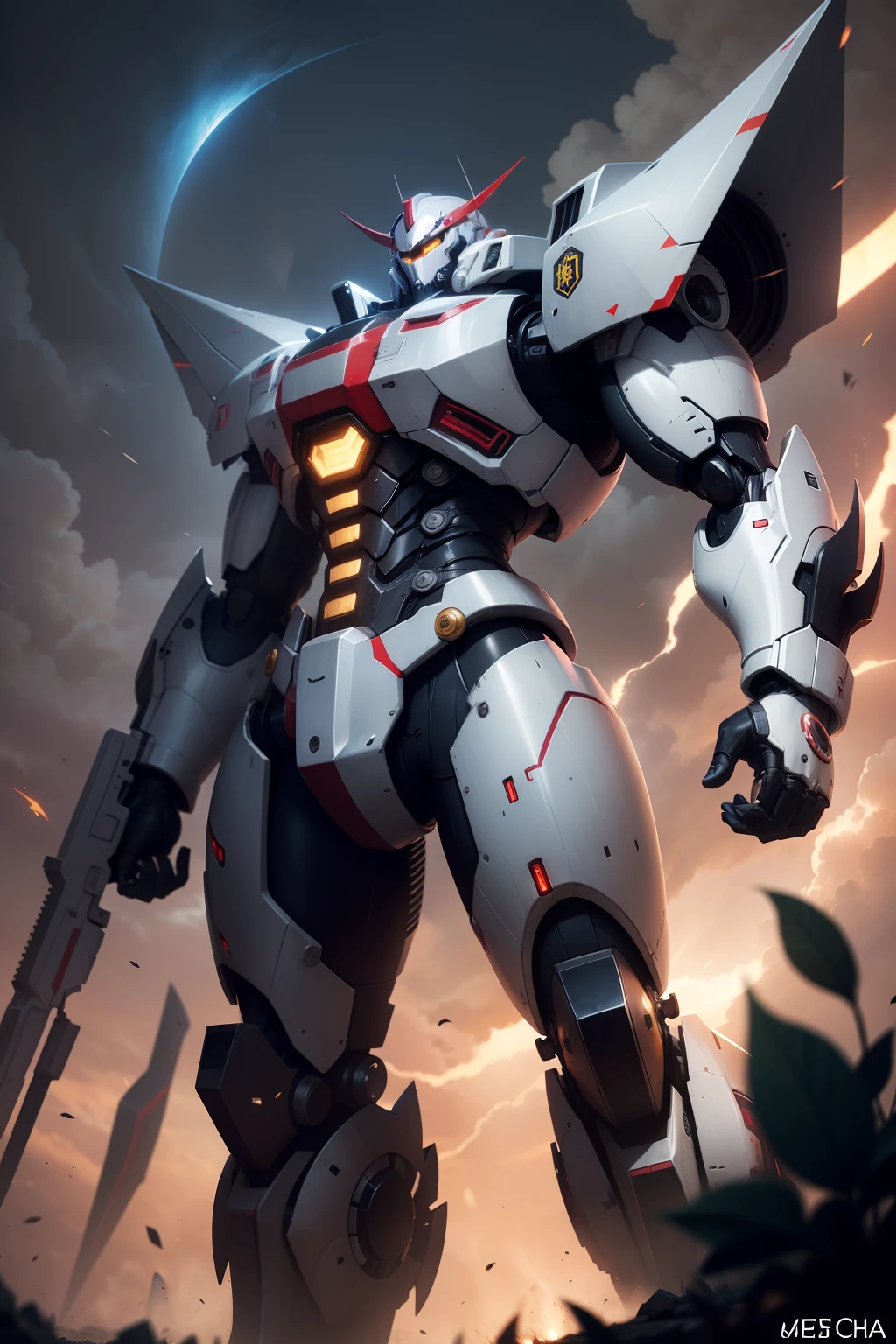 Mecha black handsome
