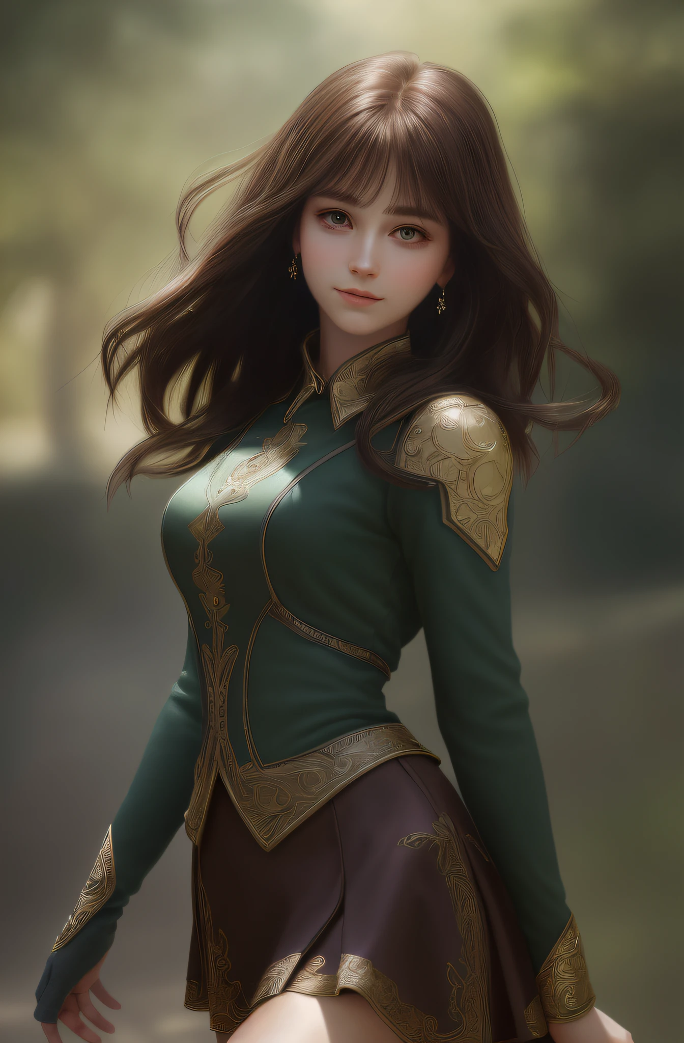 extremely delicate face,soft clean focus, Realistic lighting and shading, (an extremely delicate and beautiful art)1.3, Elegant, (Pastel colors)1.2,