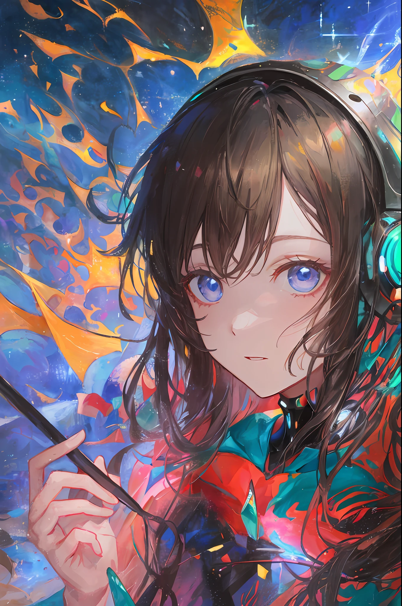 / a painting of how it feels to be an AI --auto --s2