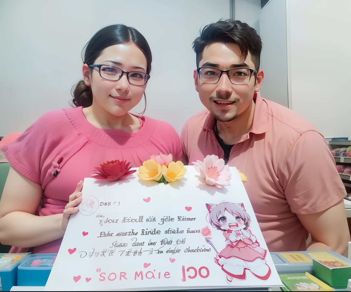 Change the image to a cute anime style