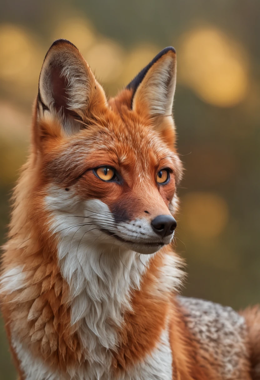 Raposa de cores vivas com olhos brilhantes e cauda brilhante, ethereal fox, raposa digital, arte de fantasia digital colorida, arte digital animal foto, Arte digital altamente detalhada em 4k, 8k arte impressionante, Arte bonita UHD 4K, 8k hd papel de parede arte digital, Arte digital detalhada em 4k, Arte Digital 4K, bela arte digital
