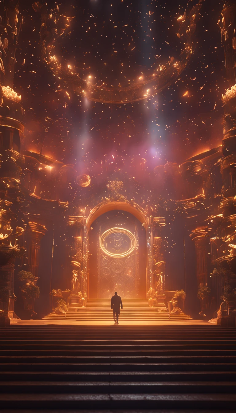 surrealism, Cinematic lighting, god light, Best quality, 8K