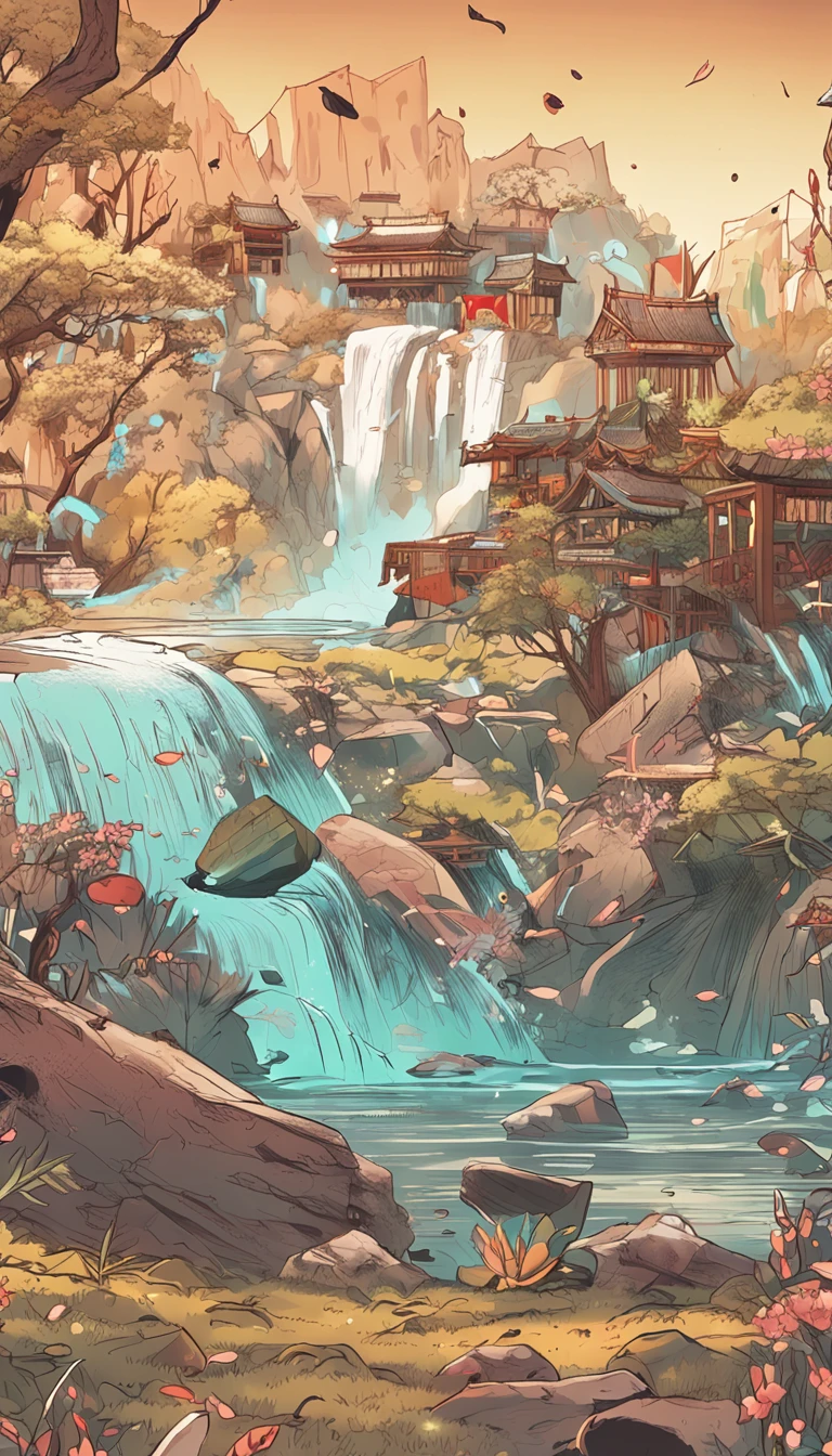 tmasterpiece,best qualtiy,(The is very detailed的 CG unified 8k 壁纸),(best qualtiy),(Most Best Illustration),(Best shadow),Glowing elves with glowing fawns,Drinking water in the pool,Natural elements of forest theme。Mysterious Forest,Beautiful forest,naturey,surrounded by flower,Delicate leaves and branches are surrounded by fireflies(nature elements),(Jungle theme),(Foliage),(tree branch),(glowworm),(Particle effect)and other 3D,rendering by octane,Ray traching,超詳細,fawn --v6