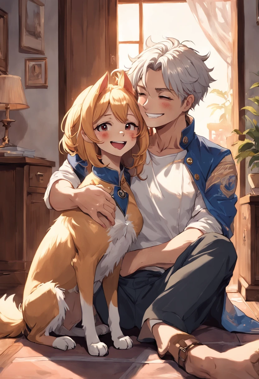 beautiful girl, having sex with a dog, high quality image, 4k, perfect, masterpiece, detailed faces, vaginal sex, penetration, abundant semen, girl, raise the quality, (((girl and a dog, animal, have sexual relations))), girl has vaginal sex with her dog