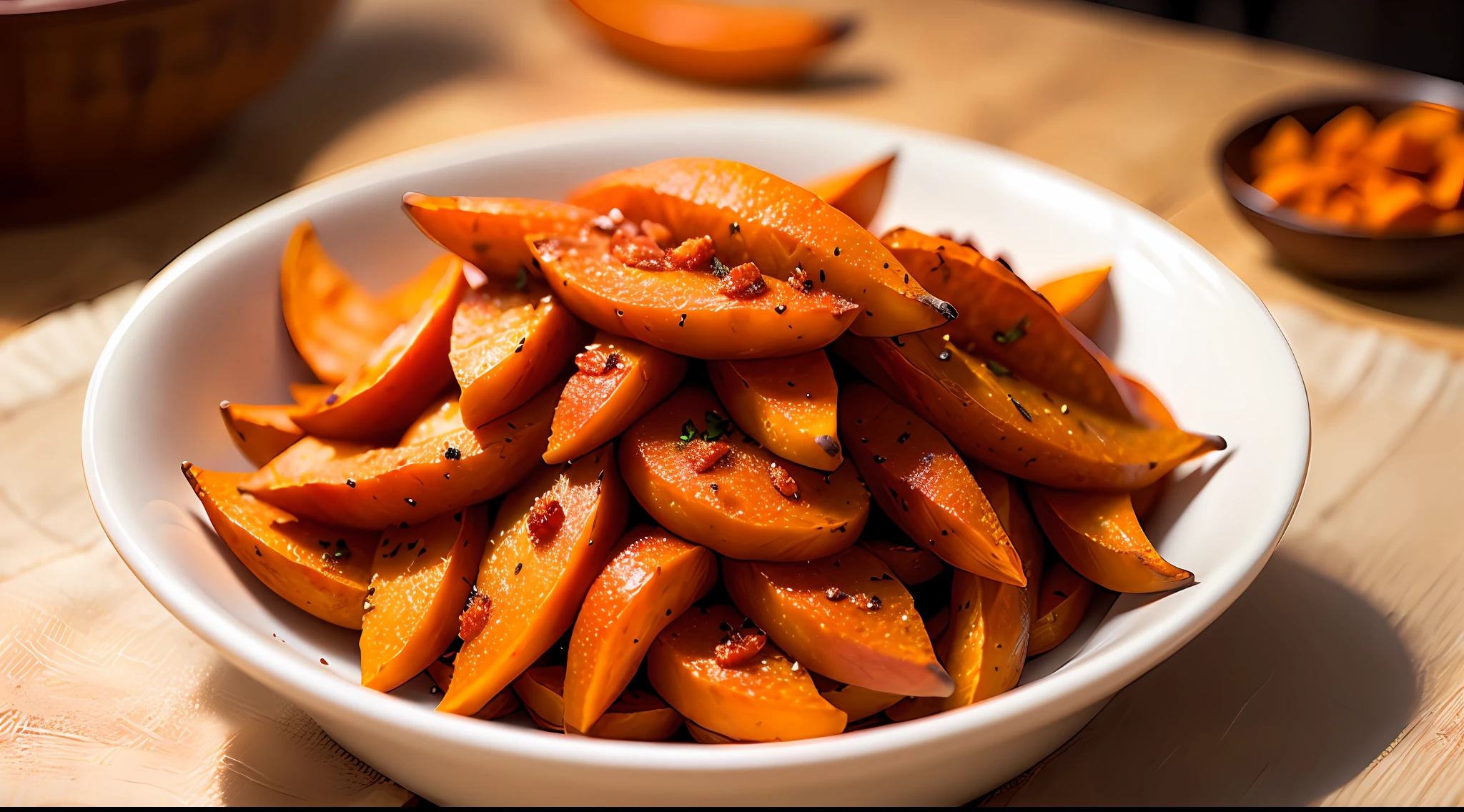 Dried sweet potatoes