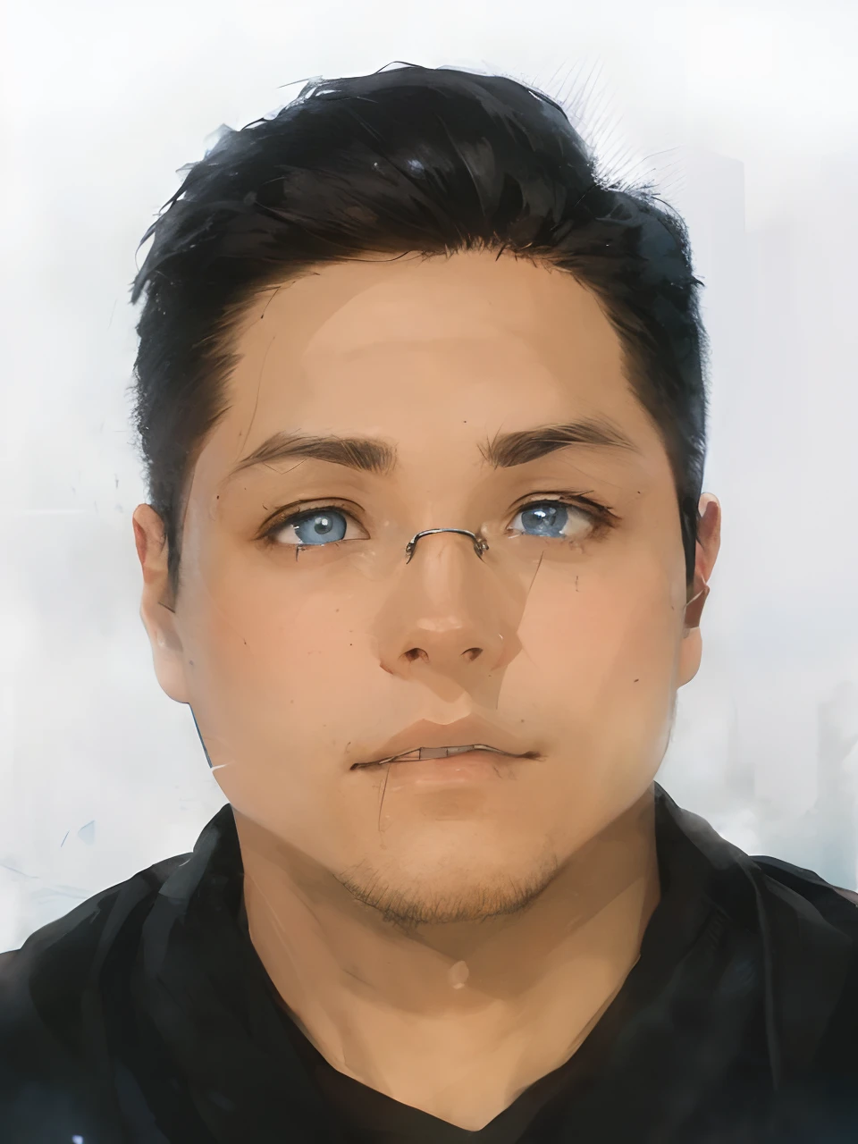A hacker talking about cybersecurity, emosional, a young man, 27 years old, glasses, blue eyes, in front of servers, revenge, god light, stunning arts, black hat, revenge, cyber wars, watch dogs, hacking.